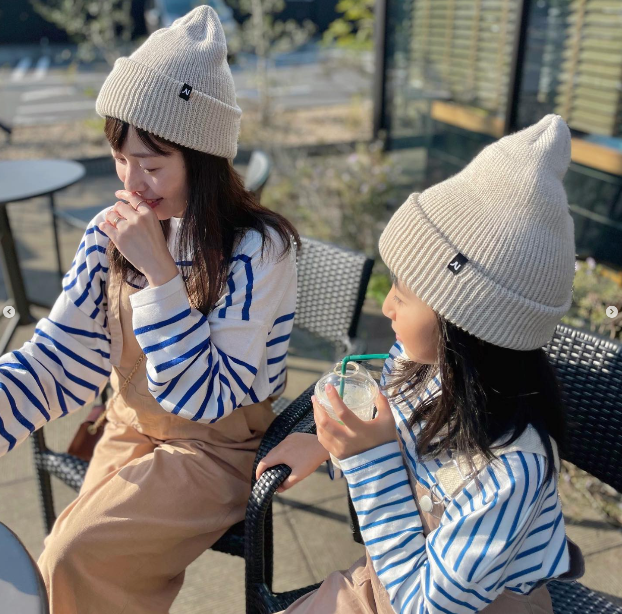 コーチ帽子 親子 リンクコーデ 親子でおしゃれを楽しむ！年齢を問わず楽しめる親子リンクコーデ
