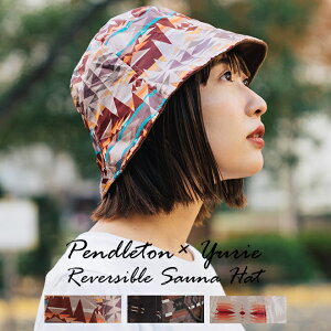 PENDLETON × YURIE REVERSIBLE SAUNA HAT